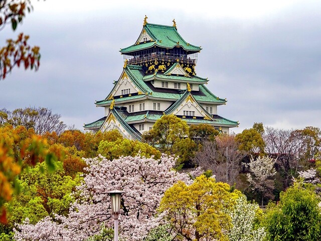 大阪府の風景：大阪城